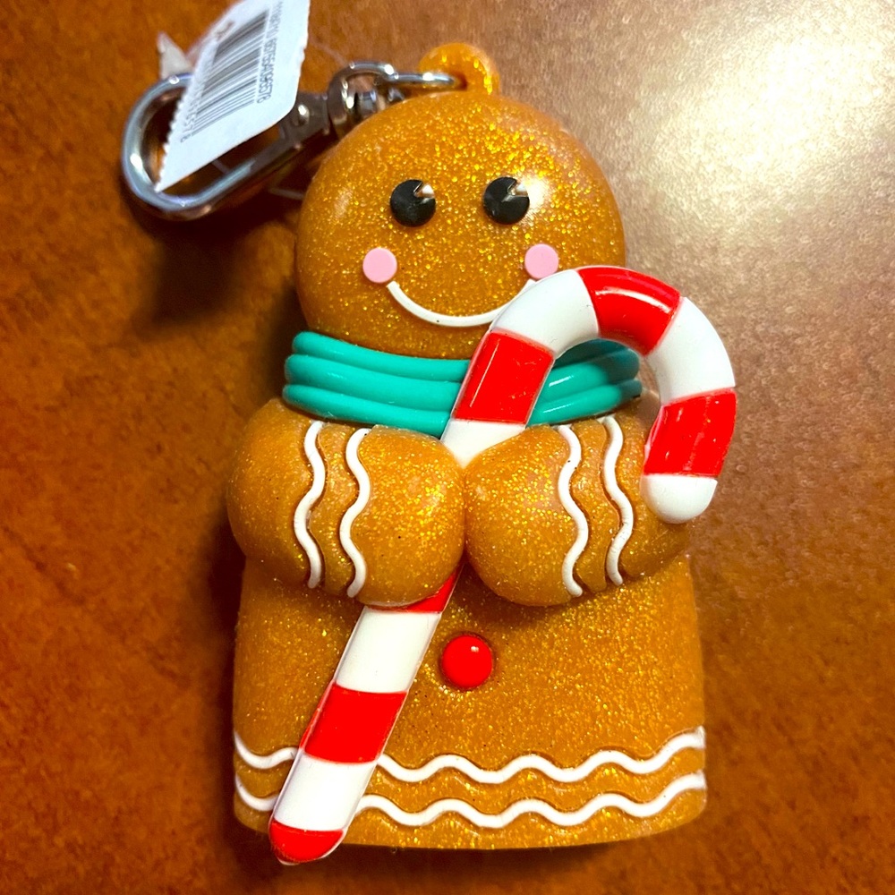 Bath and Bodyworks gingerbread Sanitizer holder